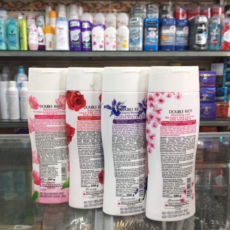 Sữa tắm  Double Rich hương hoa quyến rũ 200g