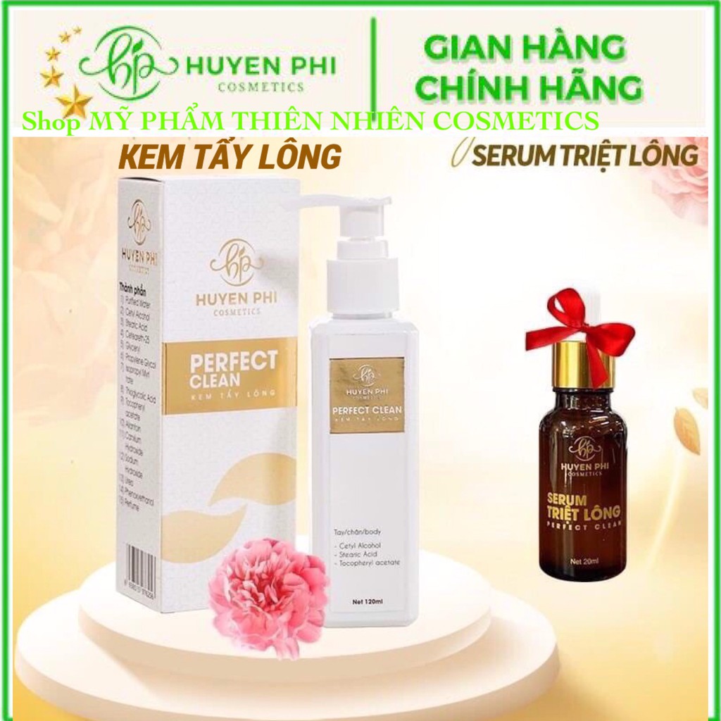 Kem Tẩy Lông Huyền Phi - Triệt Lông Vĩnh Viễn - Không Đau, Không Dị Ứng - Tặng Serum Triệt Lông