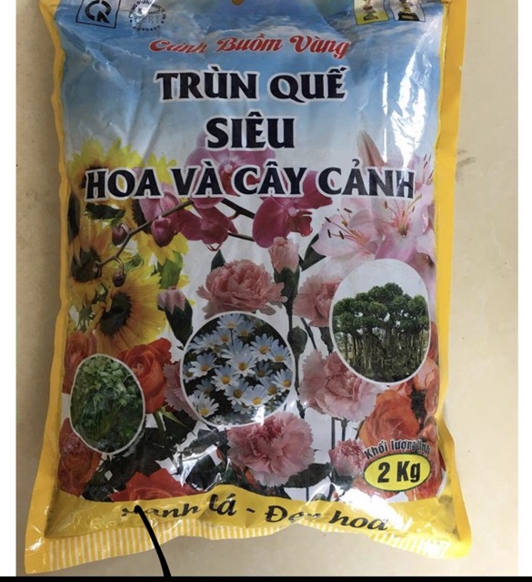 Phân trùn quế nguyên chất - ☘ Siêu hoa và cây cảnh (gói : 2 kg)