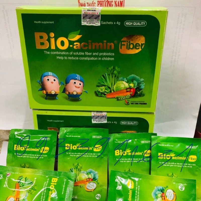 BIO-acimin fiber(bổ sung chất sơ hỗ trợ táo bón)