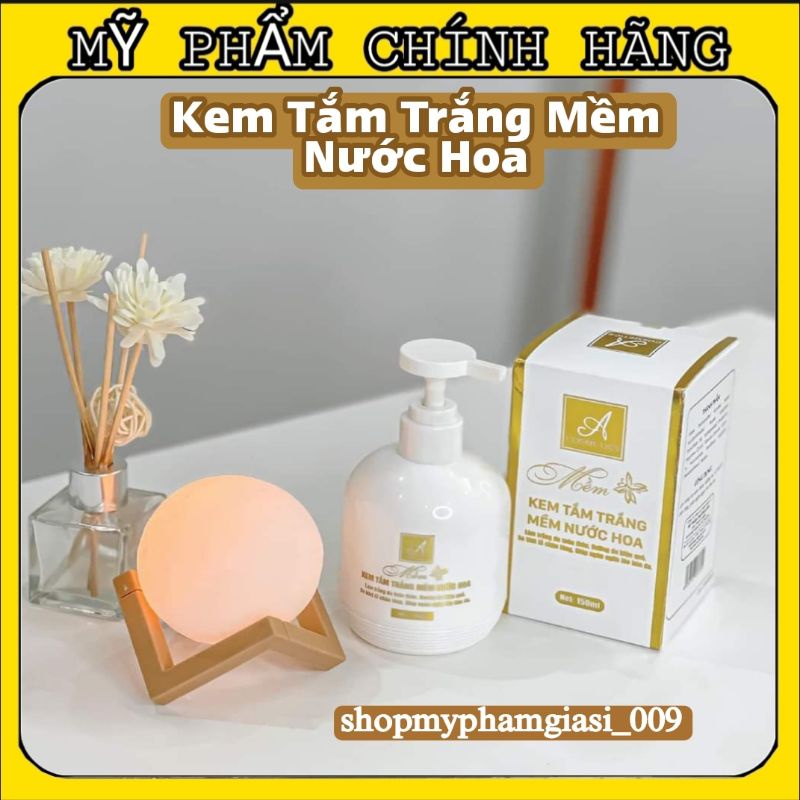 Kem Tắm Trắng Mềm Nước Hoa (Chính Hãng)Ủ trắng pha lê tinh thể nước Acosmetics