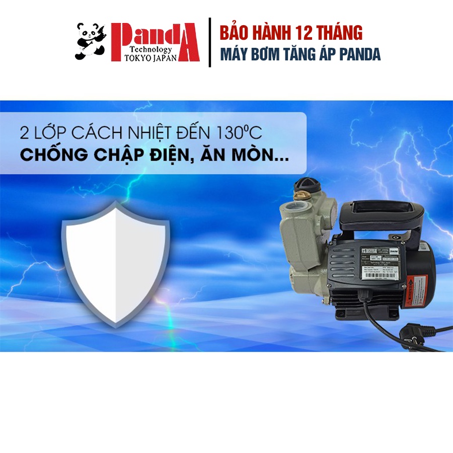 Máy Bơm Tăng Áp PANDA, Tăng áp lực nước cùng lúc cho nhiều thiết bị trong gia đình, công nghệ Nhật Bản