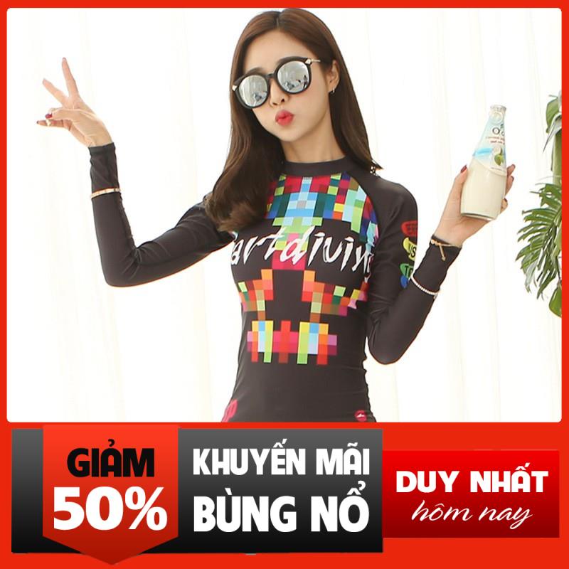 Áo bơi dài tay Sbart nữ 7 new