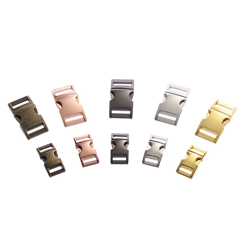 1 Vòng Tay Paracord Khóa Kim Loại 5 Màu Sắc Có Thể Điều Chỉnh Cho Balo/Túi Xách