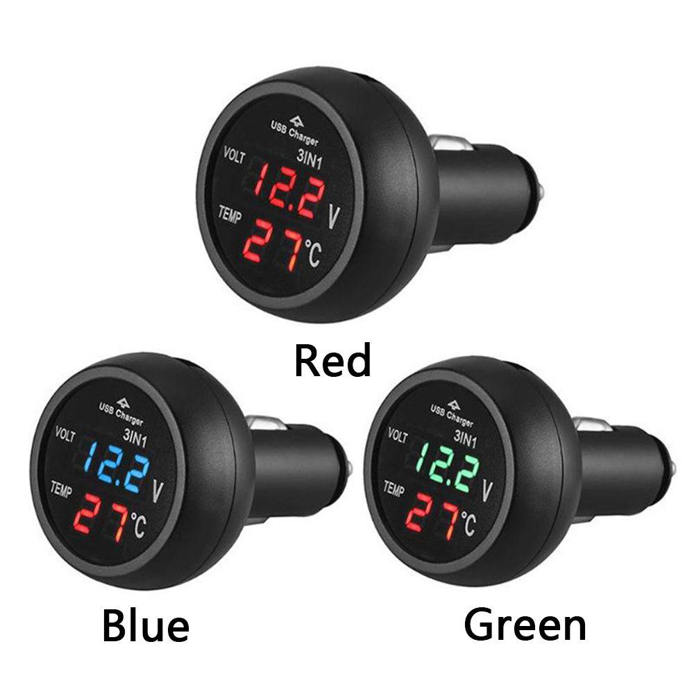 Thiết Bị Sạc Pin Màn Hình LED Kỹ Thuật Số SHOUKEY Cho Xe Hơi