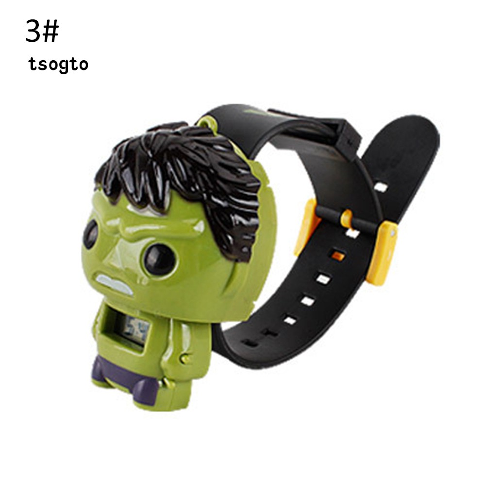 Đồng Hồ Điện Tử Đeo Tay Hình Siêu Anh Hùng 3d Cho Bé | BigBuy360 - bigbuy360.vn