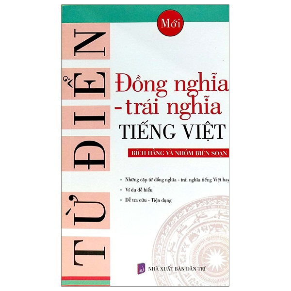 Sách - Từ Điển Đồng Nghĩa - Trái Nghĩa Tiếng Việt