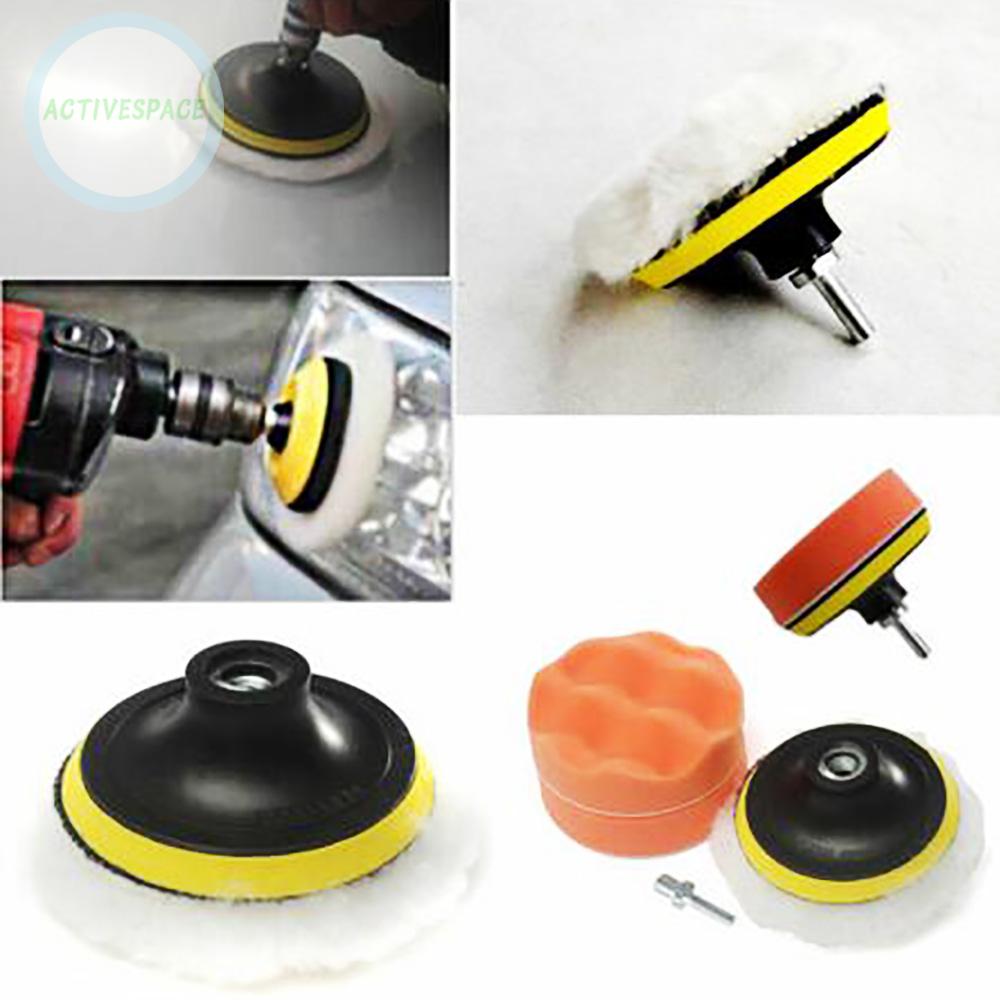 Set dụng cụ đánh bóng xe hơi 4 inch tiện dụng