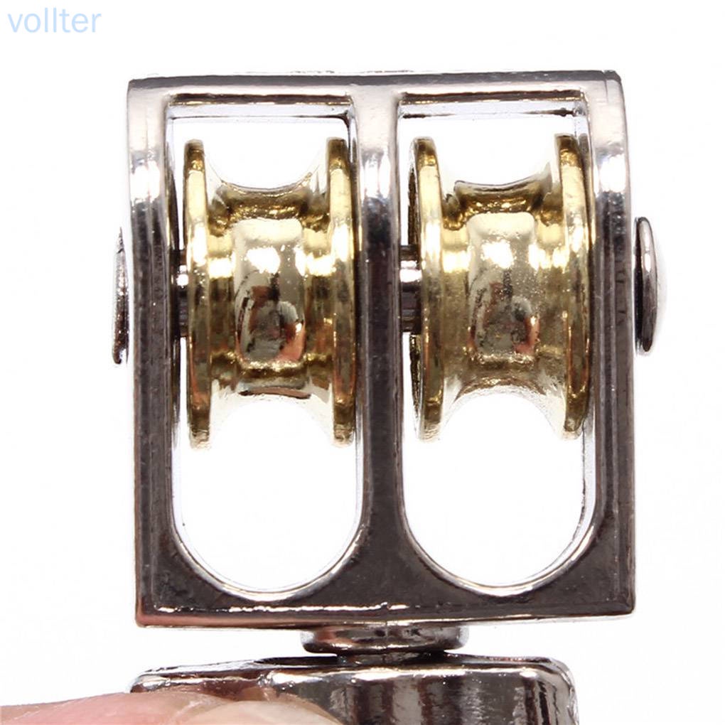 Ròng Rọc Đôi 43mm Bằng Hợp Kim Kẽm Có Khớp Khuyên Tiện Dụng
