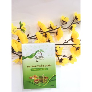 Mặt nạ thảo dược Flora trắng da, mờ thâm