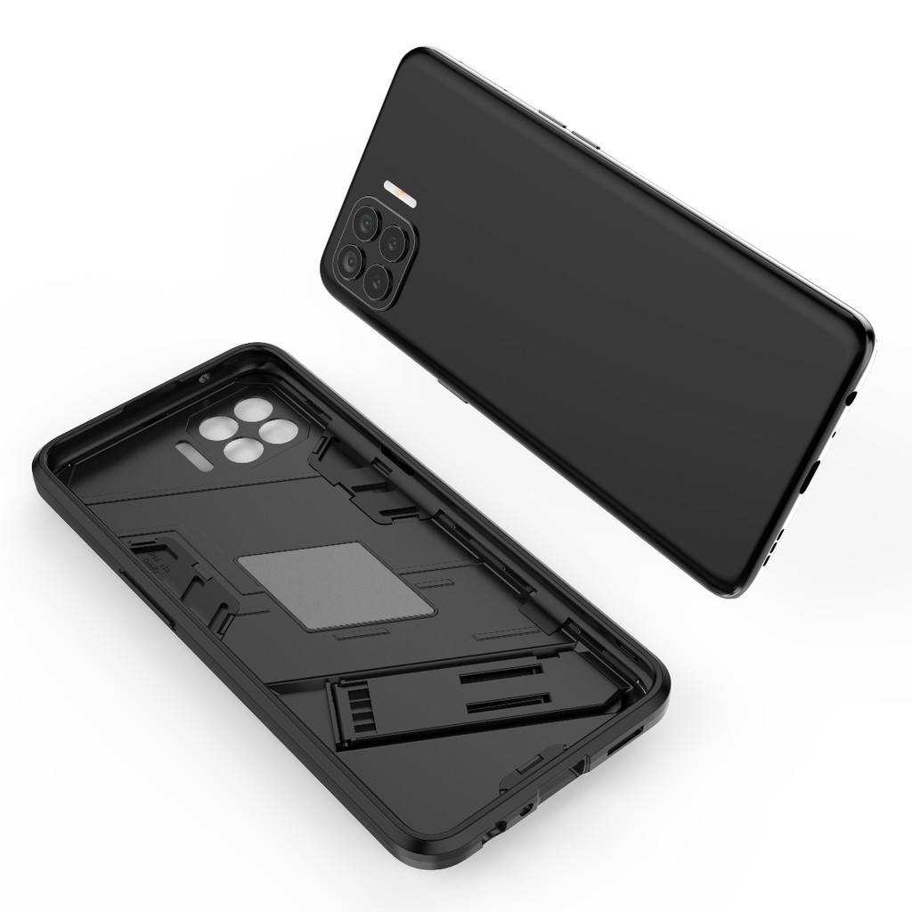 Ốp lưng Oppo A93 / F17 Pro / Oppo A36 Iron Man Ver 2 chống sốc giá đỡ xem phim cao cấp bảo vệ camera