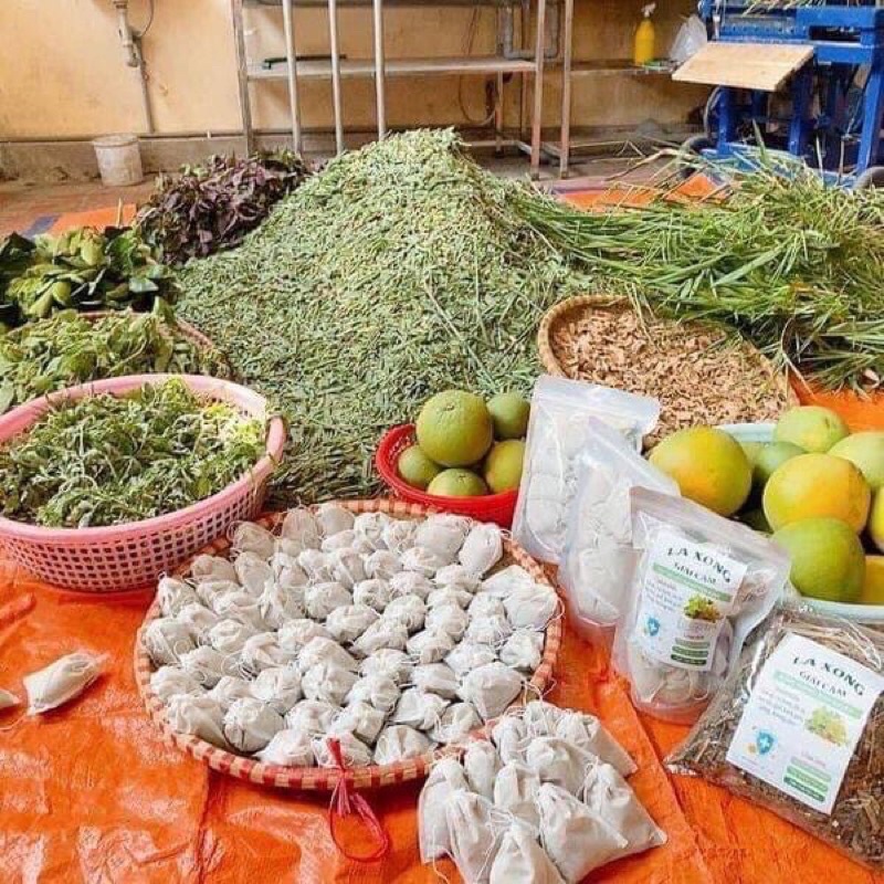 Lá xông giải cảm , và phụ nữ sau sinh [ Giá Huỷ Diệt ]