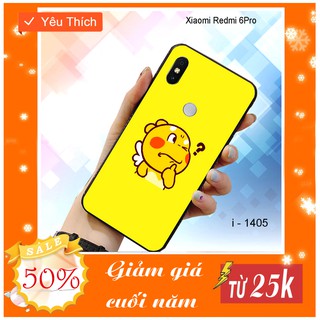Ốp điện thoại Xiaomi Redmi 6 Pro - in hình khủng long vàng siêu đẹp , giá siêu rẻ