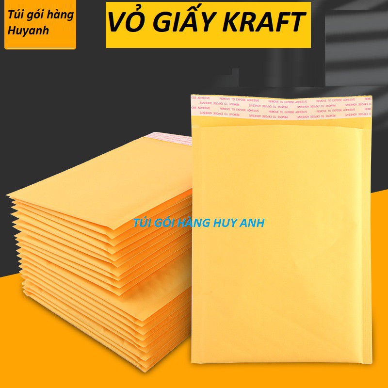 Túi Gói Hàng Chống Sốc Bóng Khí Đóng Gói Hàng Hóa An Toàn Nhiều Kích Thước, Túi Đóng Hàng Bao Bì Thư