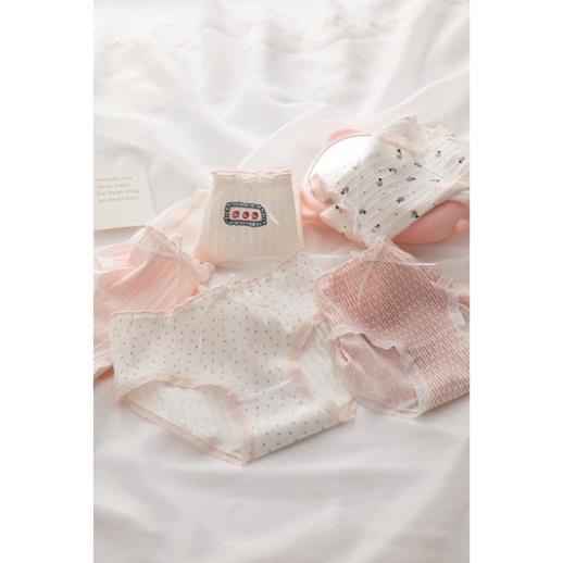 ❤️ Quần Lót Nữ Myna ❤️Quần Lót Coton Hồng Tăm cao cấp mềm mại kháng khuẩn sexy gợi cảm 0036 ❤️