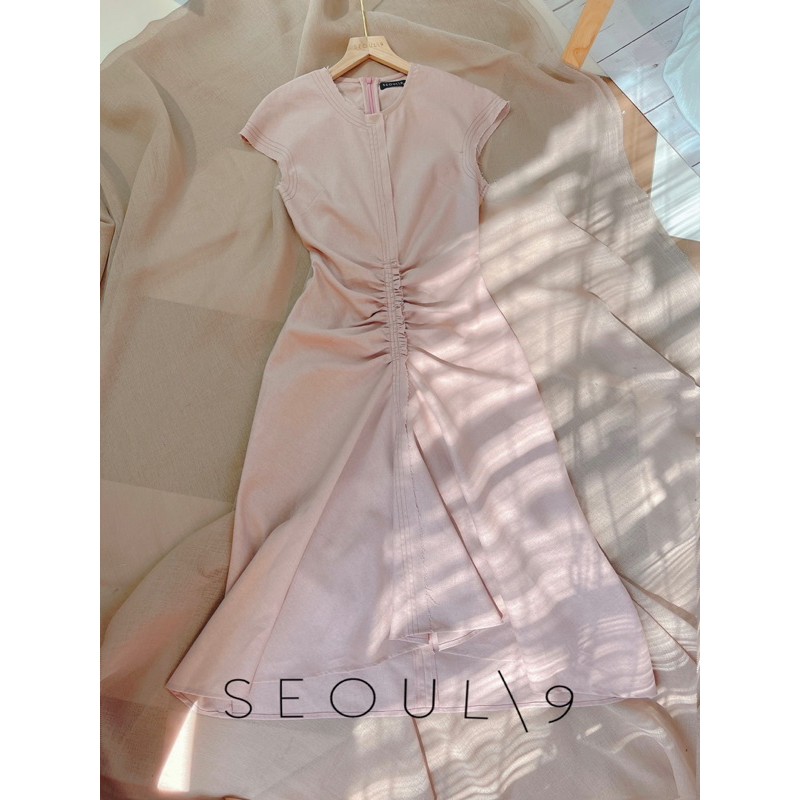 Dulcie Dress váy đũi nhún eo đuôi cá | BigBuy360 - bigbuy360.vn