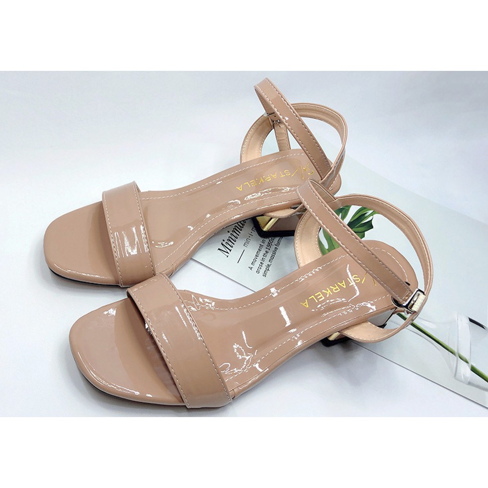 Giày Dép Cao Gót Nữ  Sandal Cao Gót Sang Chảnh Thời Trang Cao 5cm Đi Làm/ Dự Tiệc Mẫu Mới 2021