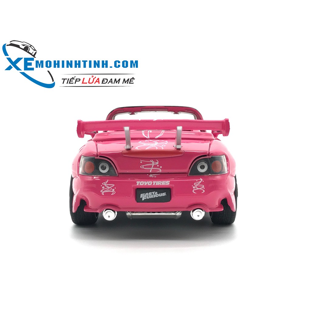 Xe mô hình Suki’S Honda S2000 1:24 (Hồng)