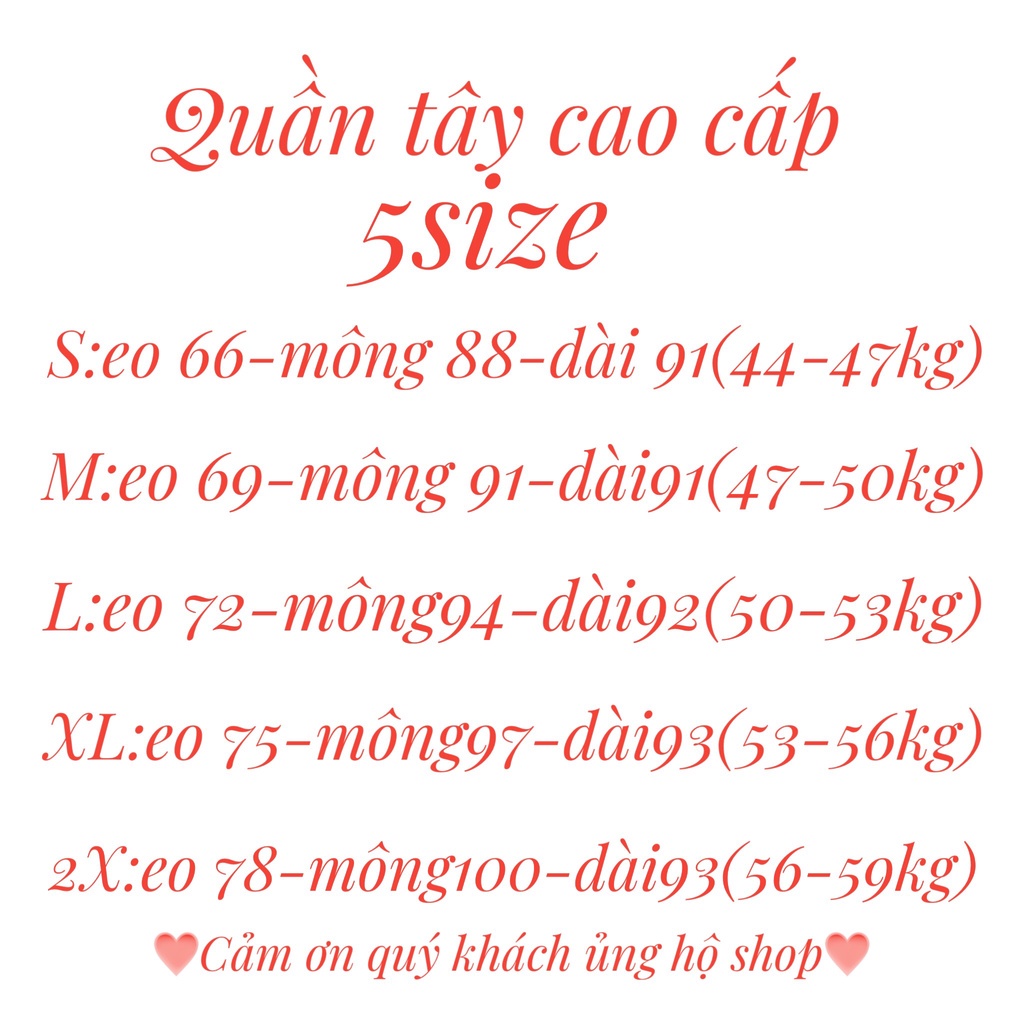 Quần Tây công sỡ nữ💯 TẶNG NỊT DA 💯Quần học sinh vải tuyết mưa[01] | BigBuy360 - bigbuy360.vn