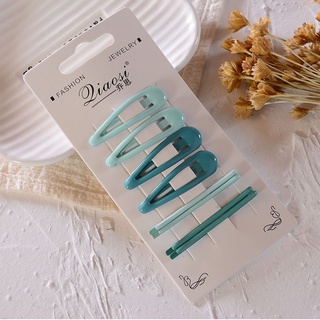 Set 6 Kẹp Tóc Dễ Thương Cho Bé Gái