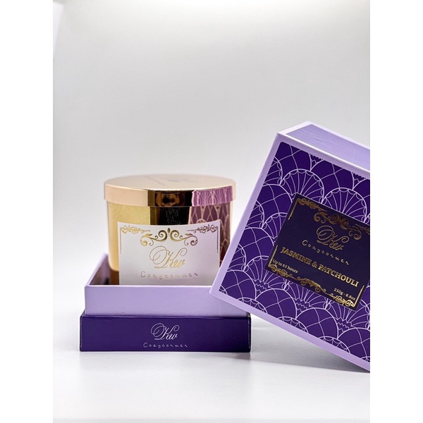 Nến thơm cao cấp KW Cozy Corner Jasmine & Patchouli