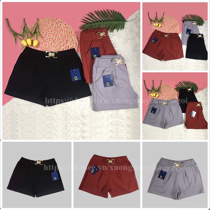 quần short thun nữ