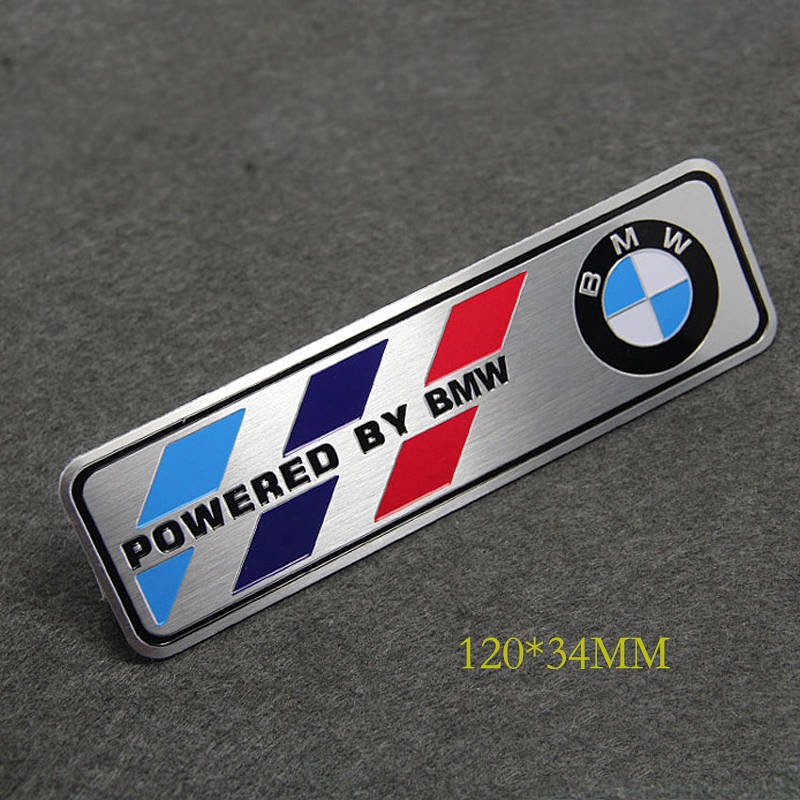 Miếng sticker tem nổi kim loại chữ M BMW trang trí xe ô tô Bmw1 Series 3 Series 5 Series 7 Series 3204 X1 X3