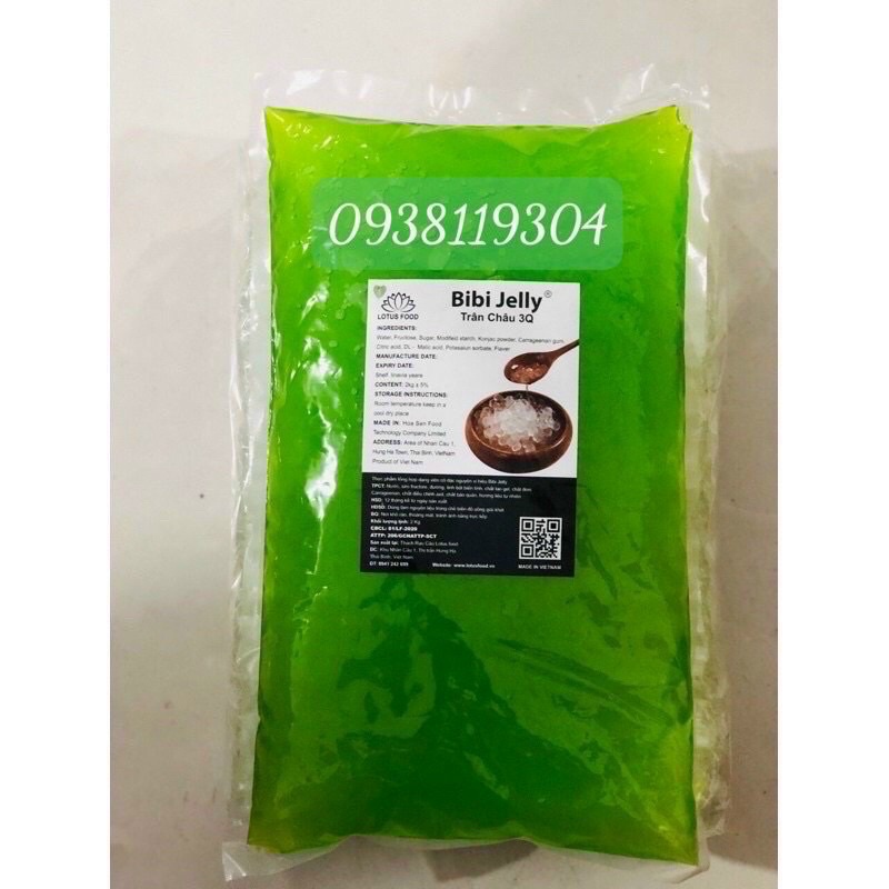 Trân châu 3q bibi táo xanh 2kg
