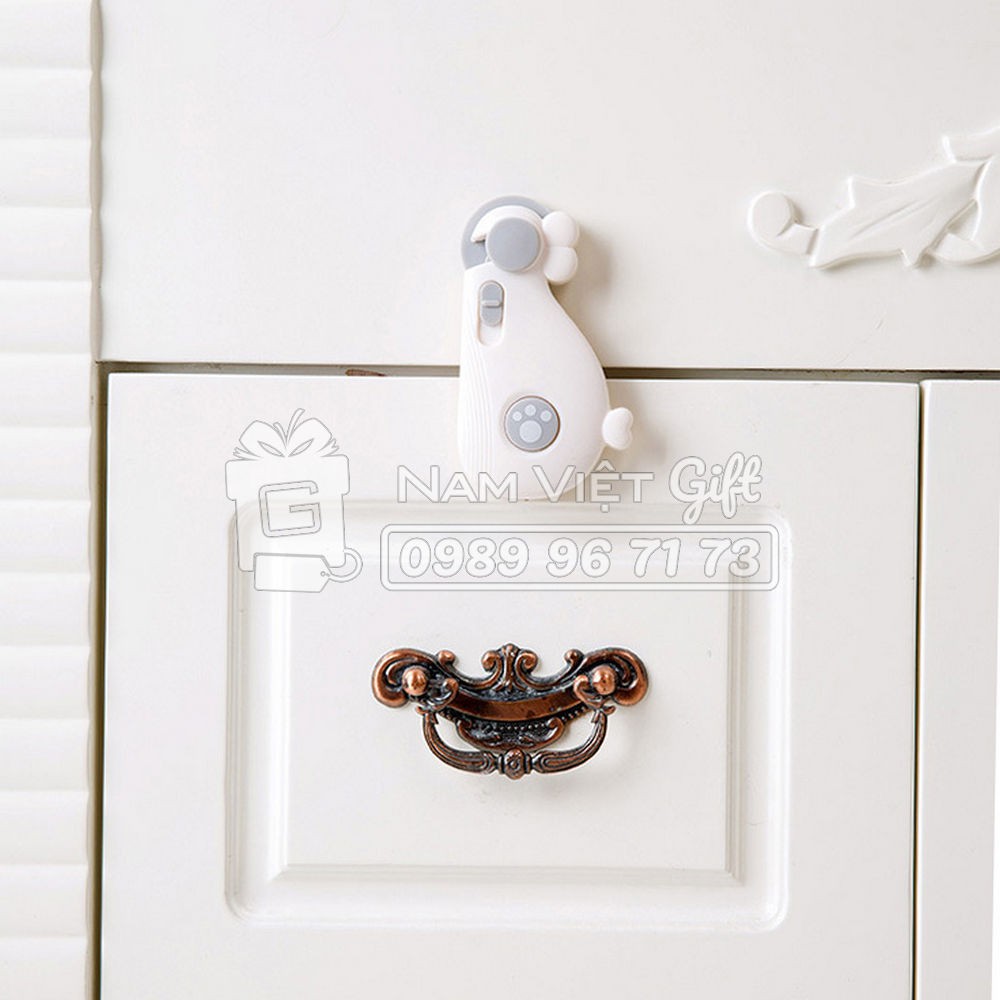 Khóa Tủ An Toàn Cho Bé - 2 Loại (Ngăn tủ kéo và cánh cửa tủ)