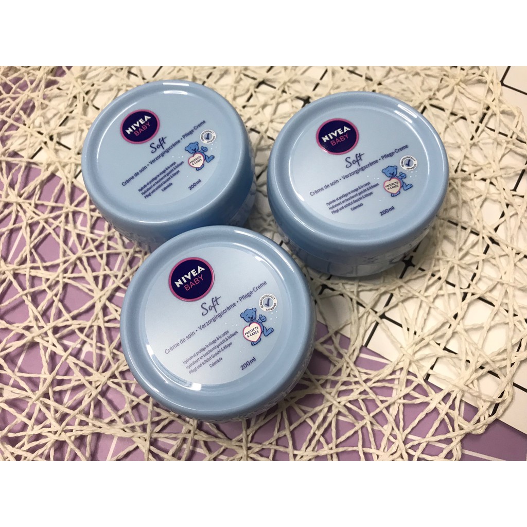 Kem dưỡng da Nivea Baby Soft Cream- Hàng xách tay Đức