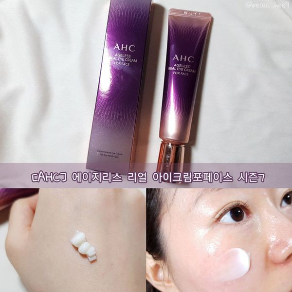 KEM DƯỠNG MẮT AHC Cải Thiện Nếp Nhăn – Ageless Real Eye cream