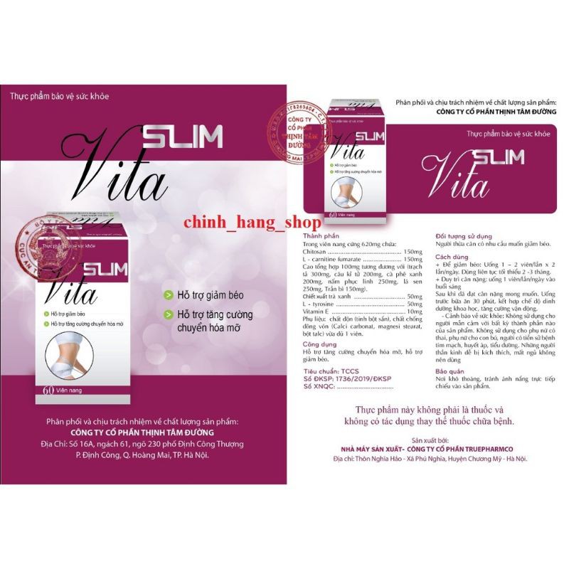 Slim Vita Hỗ Trợ Giảm Cân Hiệu Quả | BigBuy360 - bigbuy360.vn