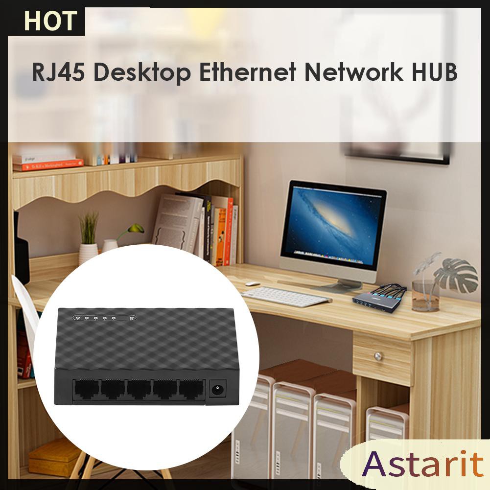 10/100/1000Mbps 5 Port Gigabit Switch RJ45 Desktop Ethernet Network HUB