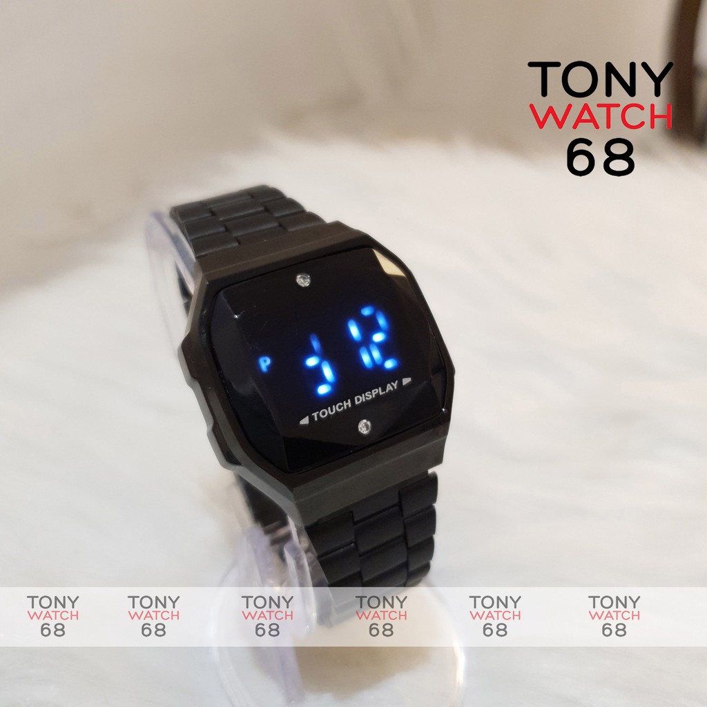 Đồng hồ điện tử led nam nữ WR cảm ứng vuông thông minh đeo tay đẹp chính hãng cao cấp | BigBuy360 - bigbuy360.vn