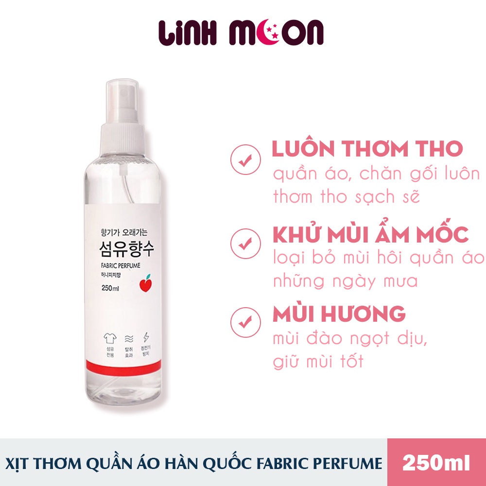 Xịt thơm quần áo Hàn Quốc FABRIC PERFUME