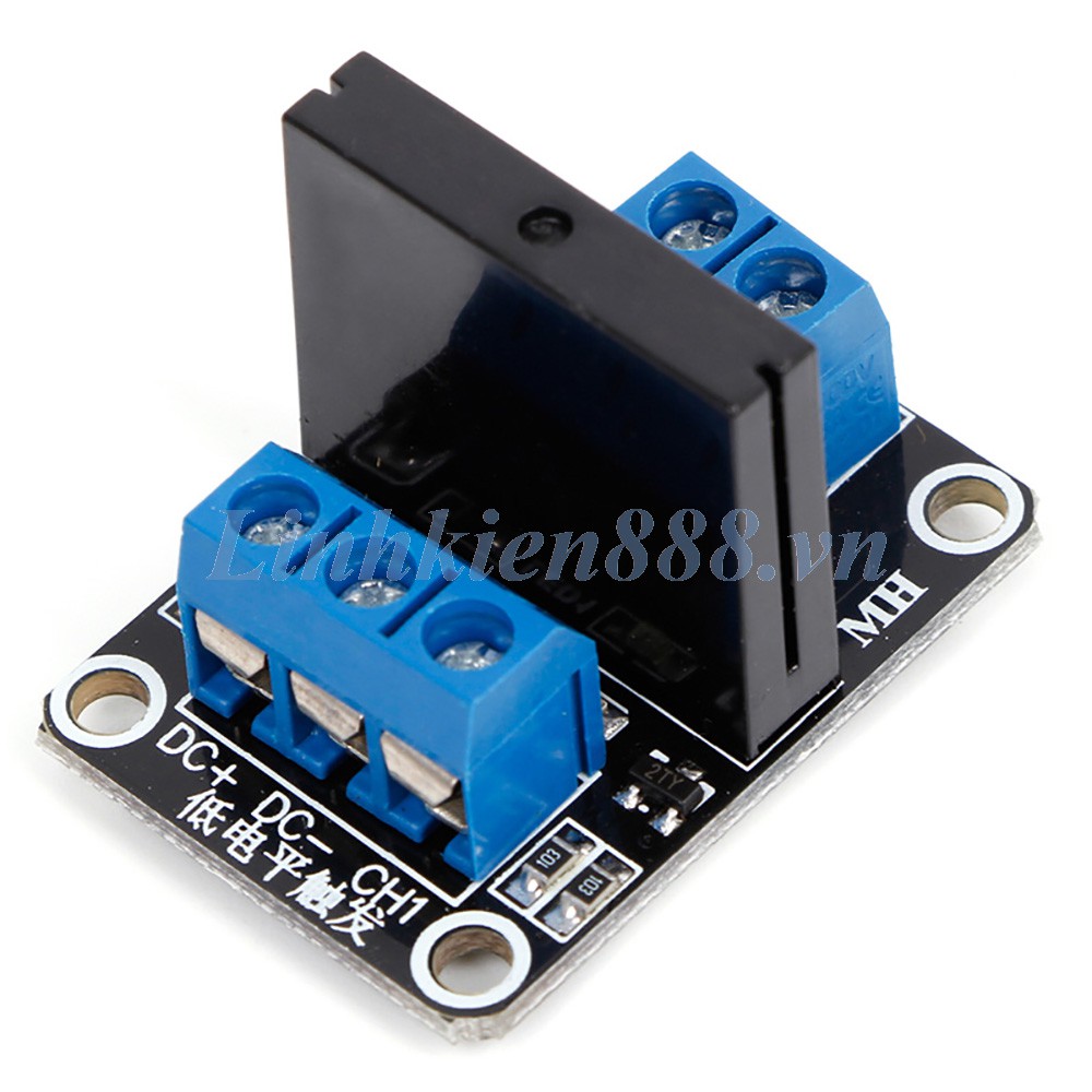 Module Relay Bán Dẫn Vào 5V Ra 250V 2A 1 Kênh