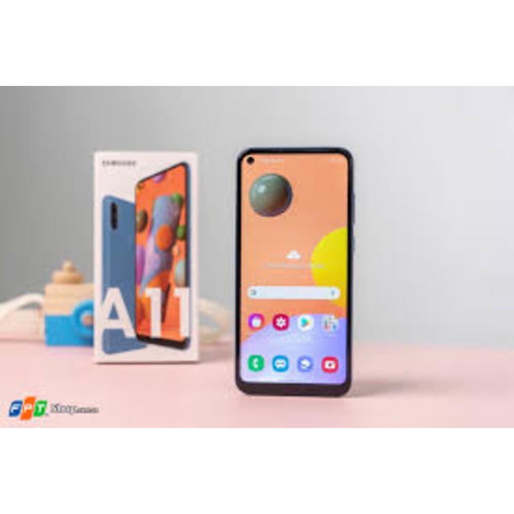 Điện thoại Samsung Galaxy A11 Chính Hãng 2sim ram 3G/32G, Camera trước: 8 MP Chip: Snapdragon, Cày Game mượt - BBN 01