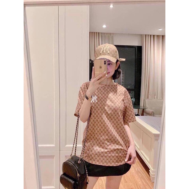 Áo thun nam nữ NYY unisex form rộng cao cấp bền màu hot trend 1Kenz