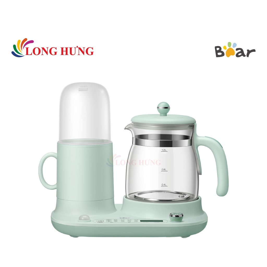 Bình đun siêu tốc &amp; giữ ấm đa năng Bear TNQ-A12L1 - Hàng chính hãng