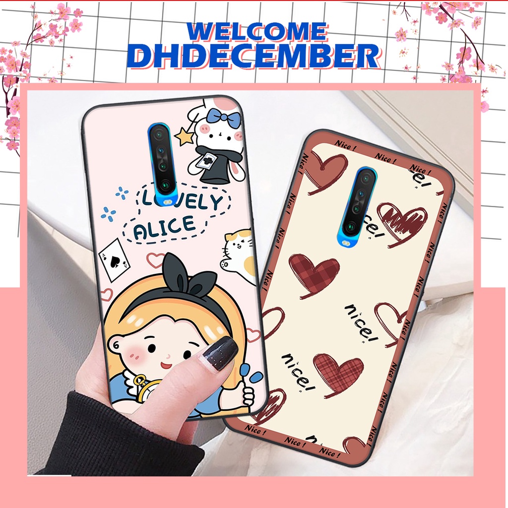 Ốp lưng Xiaomi REDMI K30 in hình nice ,good luck happy ốp xinh viền dẻo đẹp chất