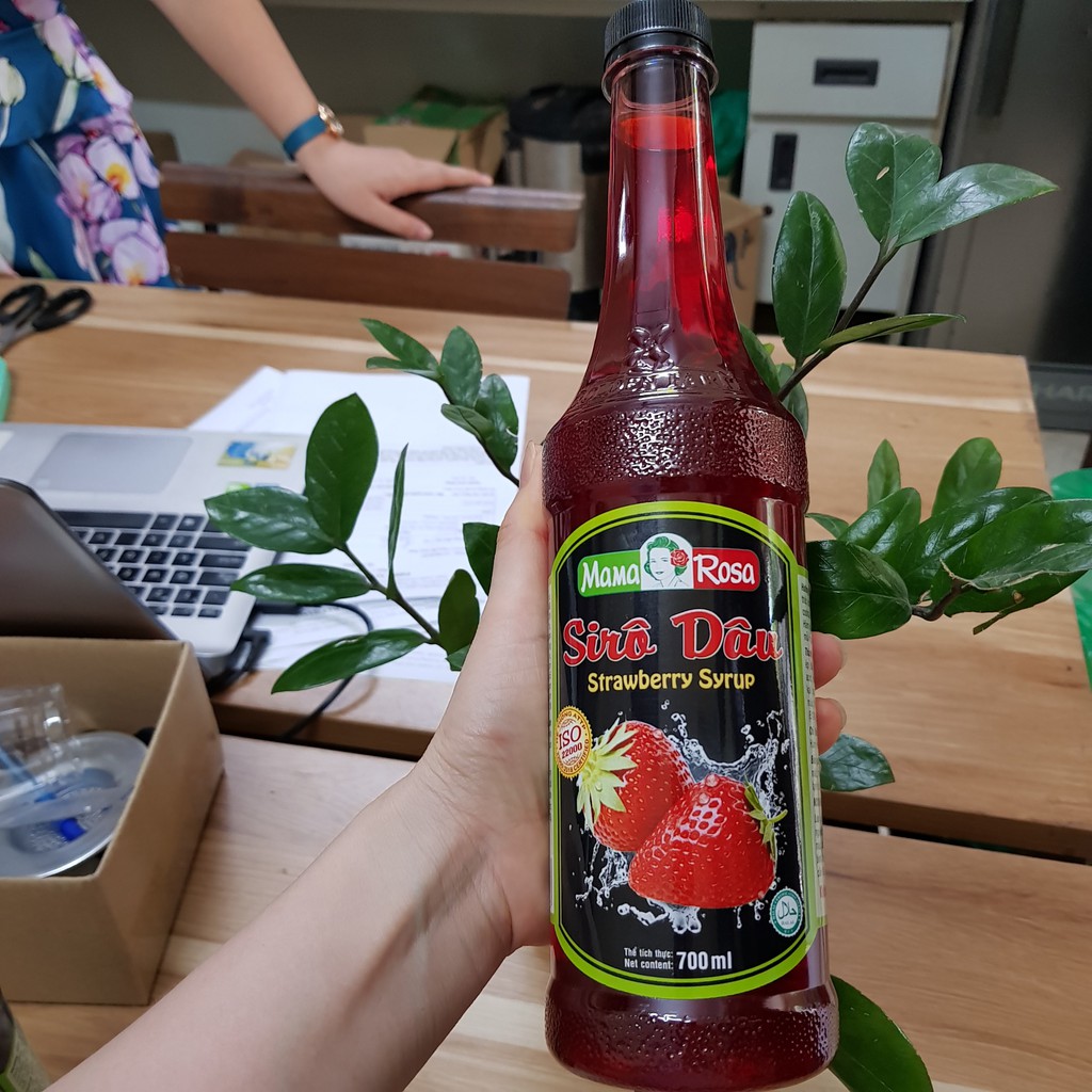 Syro MAMA ROSA đủ hương chai nhựa 700ml