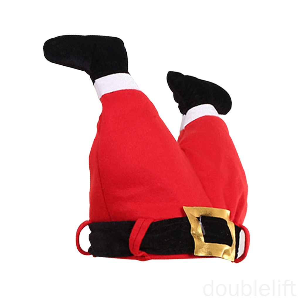 Mũ Giáng sinh hình quần ông già Noel hài hước