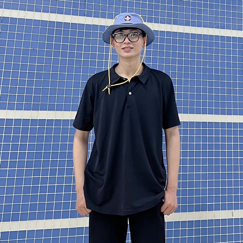 Áo Polo Cộc Tay Cotton Nam nữ Unisex Hàng thiết kế Siêu Hot