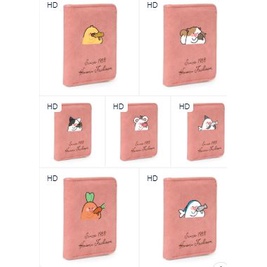 Ví ngắn HỒNG cầm tay in hình HERO TEAM ver ĐỘNG VẬT Simmy Phong cận Siro Mr Vịt Sammy Đào Timmy Kairon Timy Kamui
