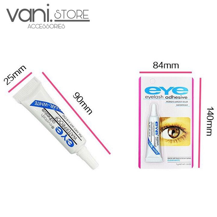 Keo Dán Mi Trong Suốt, Keo Dán Kim Tuyến Gilter Make Up Eyelash Adhesive - VANI STORE [KIRA0021]