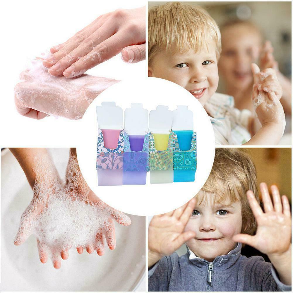 (Hàng Mới Về) Set 25 Tờ Xà Phòng Giấy Mini Dùng Một Lần Tiện Dụng Khi Đi Du Lịch