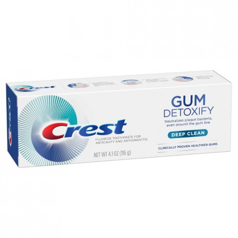 KEM ĐÁNH RĂNG CREST GUM DETOXIFY DEEP CLEAN 116G
