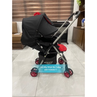 xe đẩy Graco citilite R đen đỏ 2c3tt