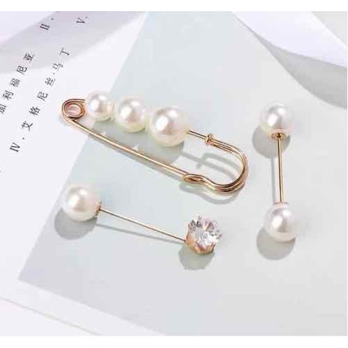 Sét 7 khuy cài áo nhiều hạt mẫu mới