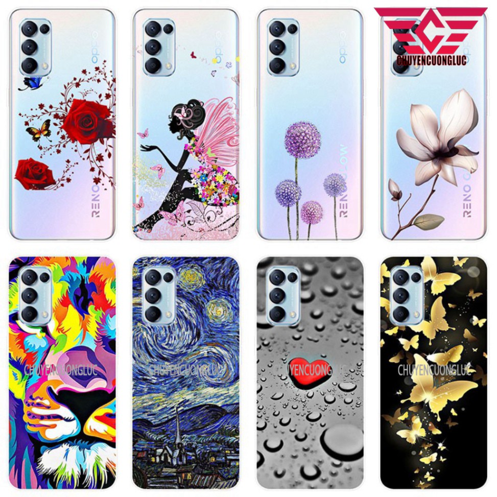 ỐP LƯNG OPPO RENO 5/ RENO 6/ RENO 4 IN HÌNH HOẠ TIẾT - MÃ Pattern2